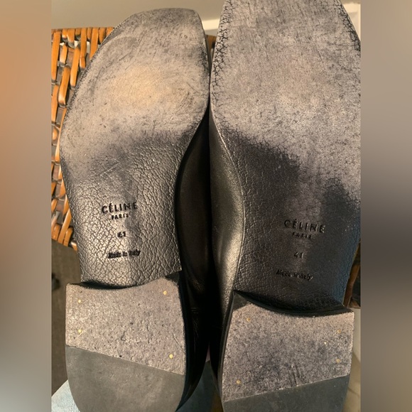 Céline Square Toe Tassel Loafers - Picture 4 of 5